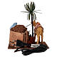 Cammello cammelliere movimento presepe 12 cm 25x20x15 cm s5