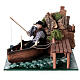 Fisherman on a boat in motion for Nativity Scene with 12 cm characters15x20x20 cm s2