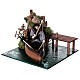 Fisherman on a boat in motion for Nativity Scene with 12 cm characters15x20x20 cm s3