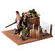 Woman in the henhouse, animated Nativity Scene with 12 cm characters s2