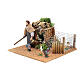 Woman in the henhouse, animated Nativity Scene with 12 cm characters s8