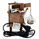 Pescatore movimento con rete presepe 12cm s5