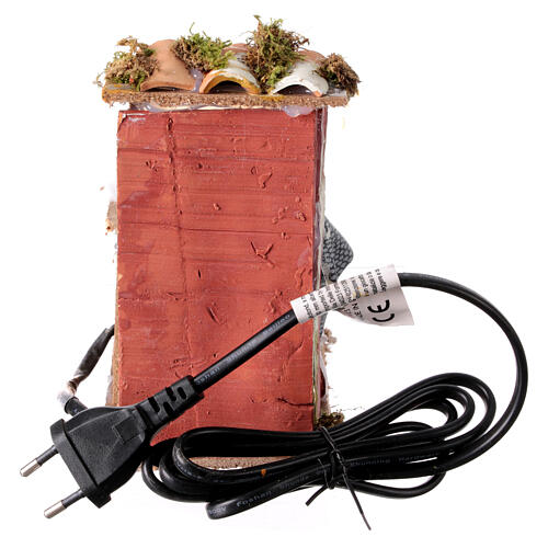 Kobieta przędząca, scena do szopki 12 cm, 15x14x7,4 cm 4