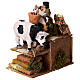 Animated milker, 10x15x15 cm, for 8 cm terracotta Nativity Scene s2