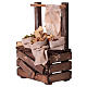 Banchetto semi e legumi presepe napoletano 10-12 cm terracotta s3