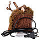 Taglialegna con albero che cade movimento presepe 12 cm s4