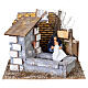 Lavandaia movimento 20x24x21 cm con fontana funzionante presepe 12 cm s1