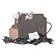 Lavandaia movimento 20x24x21 cm con fontana funzionante presepe 12 cm s5
