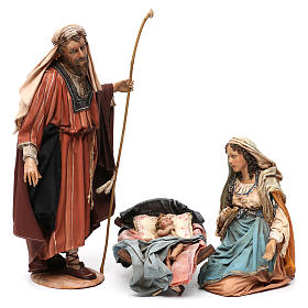 Krippenfiguren von Angela Tripi: Geburt Tripi Angela 30 cm gebrannter Ton