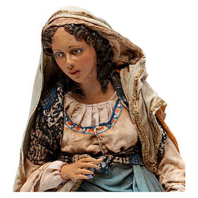 Krippenfiguren von Angela Tripi: Geburt Tripi Angela 30 cm gebrannter Ton