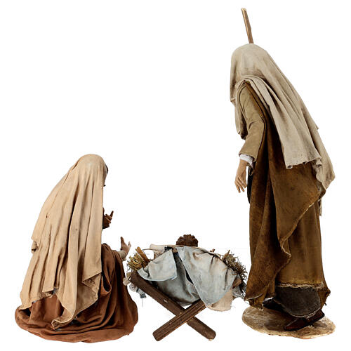 Christi Geburt, Figurengruppe, für 30 cm Krippe von Angela Tripi, Terrakotta 13