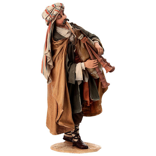 Dudelsackpfeifer Tripi Angela 30 cm gebrannter Ton 5