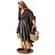 Donna con cesti 30 cm Angela Tripi terracotta s3