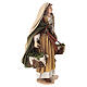 Nativity scene figurine, woman with baskets 30 cm, Angela Tripi s5