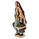 Nativity scene figurine, woman with baskets 30 cm, Angela Tripi s3