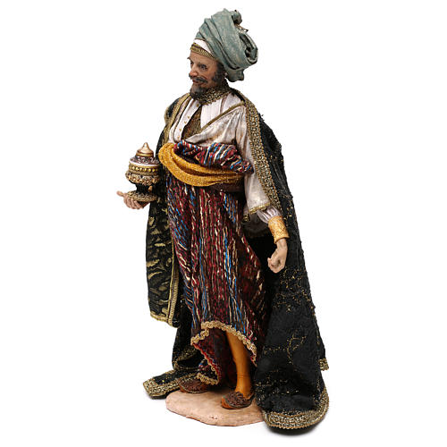Heiliger König, für 30 cm Krippe von Angela Tripi, Terrakotta 3