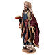 Roi Mage blanc crèche terre cuite Angela Tripi 30 cm s3