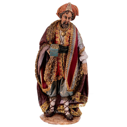 Re Magio bianco 30 cm Angela Tripi terracotta 1