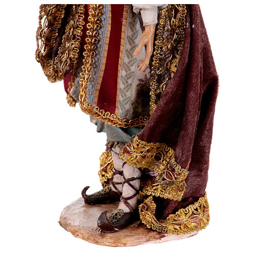 Re Magio bianco 30 cm Angela Tripi terracotta 13