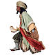 Nativity scene figurine, black wise king 30 cm, Angela Tripi s5