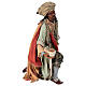 Nativity scene figurine, black wise king 30 cm, Angela Tripi s7