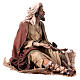 Nativity scene figurine, mendicant 30 cm, Angela Tripi s5