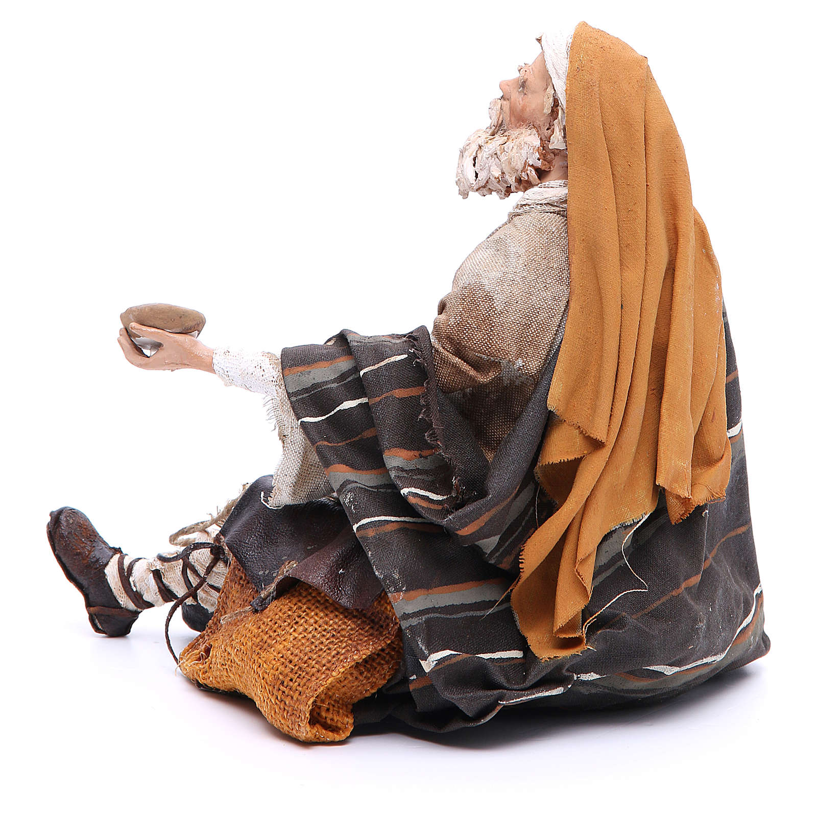 Nativity scene figurine, mendicant 30 cm, Angela Tripi | online sales ...