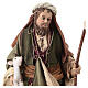 Shepherd with lamb, 30cm in terracotta by Angela Tripi s2