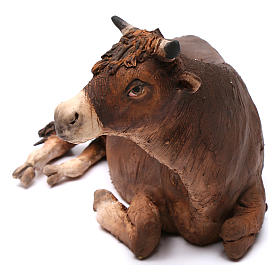 Pesebre Angela Tripi: Buey terracota 30cm, Angela Tripi Pesebre Angela Tripi: Buey terracota 30cm, Angela Tripi