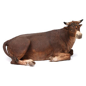 Presepe Angela Tripi: Bue 30 cm Angela Tripi terracotta