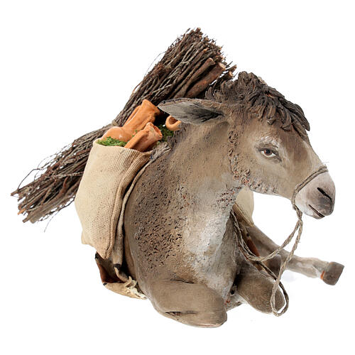 Donkey, 30cm in terracotta by Angela Tripi 4