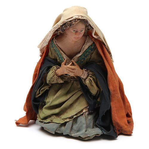 Geburt Christi, für 13 cm Krippe von Angela Tripi, Terrakotta 3