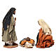 Nativity scene figurines, Holy Family 13cm, Angela Tripi s6