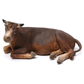 Presepe Angela Tripi: Bue 13 cm Angela Tripi terracotta