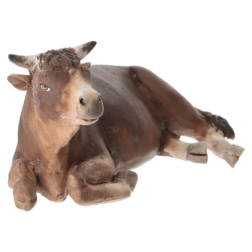 Bue 13 cm Angela Tripi terracotta 2