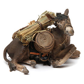 Presepe Angela Tripi: Asino 13 cm Angela Tripi terracotta