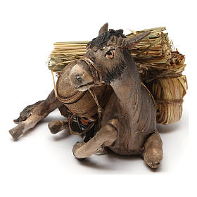 Presepe Angela Tripi: Asino 13 cm Angela Tripi terracotta