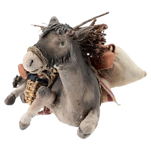 Burrinho 13 cm Angela Tripi terracota 2