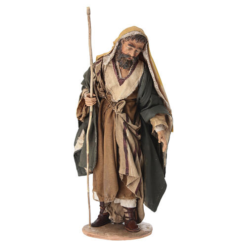 Holy Family in terracotta 18cm, Angela Tripi 4