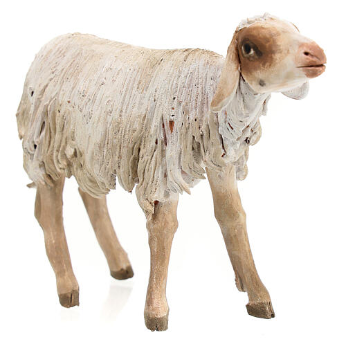 Schaf stehend, für 18 cm Krippe von Angela Tripi, Terrakotta 2