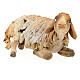 Schaf liegend, für 18 cm Krippe von Angela Tripi, Terrakotta s2