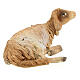 Schaf liegend, für 18 cm Krippe von Angela Tripi, Terrakotta s4