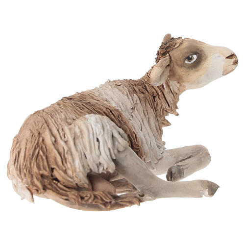 Oveja sentada 18 cm Angela Tripi terracota 2
