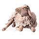 Nativity scene figurine, lying sheep 18cm, Angela Tripi s2