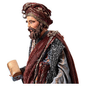 Nativity scene figurine, Persian Wise Man 18cm, Angela Tripi