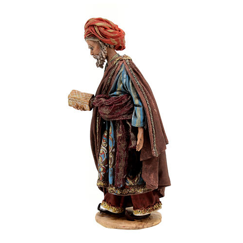 Nativity scene figurine, Persian Wise Man 18cm, Angela Tripi 4