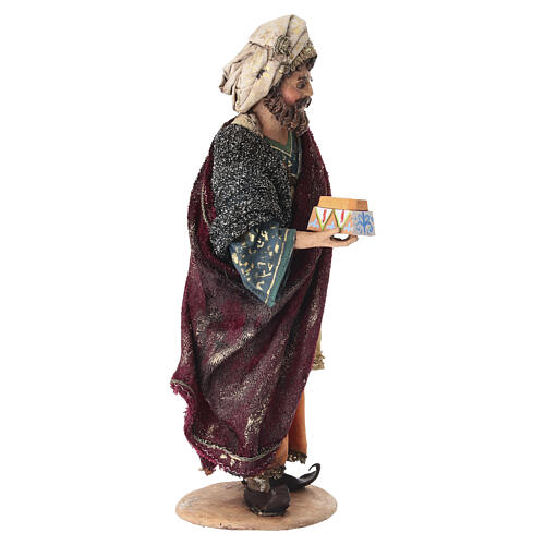 Nativity scene figurine, Persian Wise Man 18cm, Angela Tripi 3