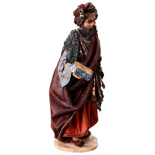 Nativity scene figurine, Persian Wise Man 18cm, Angela Tripi 5