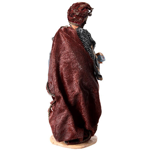 Nativity scene figurine, Persian Wise Man 18cm, Angela Tripi 6