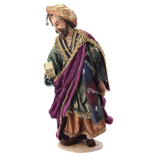 Nativity scene figurine, Persian Wise Man 18cm, Angela Tripi 3